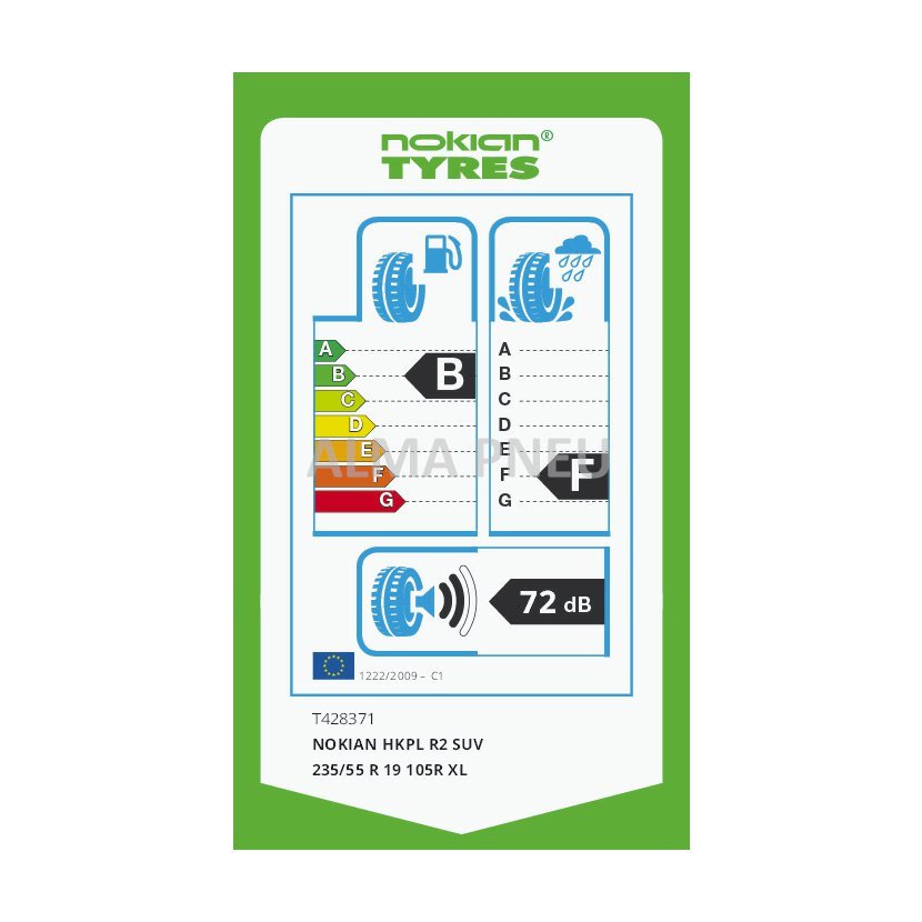 Nokian Hakkapeliitta R2 235/55 R19 105R XL | Specializovaný e-shop na ...
